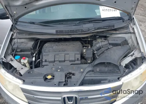 2011 Honda Odyssey Ex-L from USA, damaged, VIN 5FNRL5H62BB072519